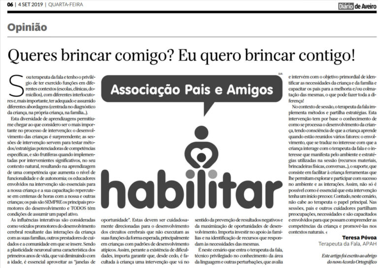 Queres brincar comigo? Eu quero brincar contigo!